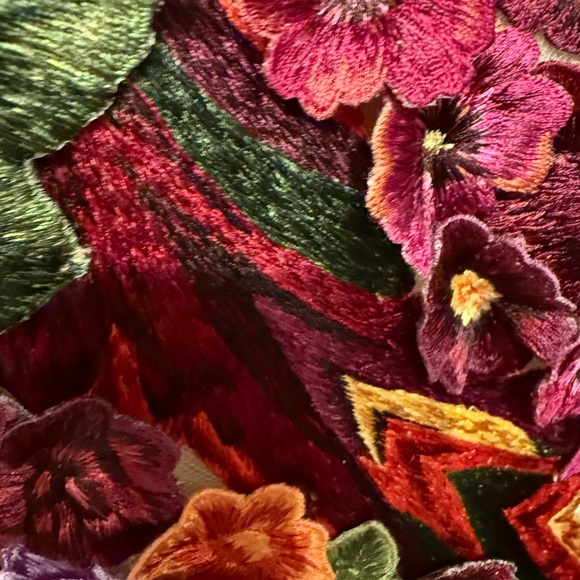 Oscar de la Renta Multicolor Strapless Dress - Picture 10 of 10